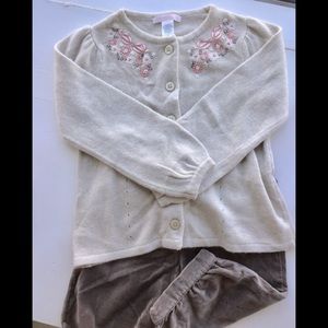 Janie and Jack beautiful cardigan